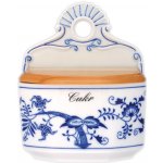 Dubí Cibulák Slánka závěsná s víčkem 0,70 l CUKR Originál Český porcelán – Zboží Dáma