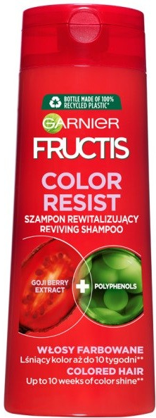 Garnier Fructis Color Resist revitalizačný šampón na farbené vlasy 400 ml