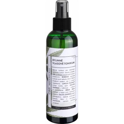 CBD APOTHECARY Stabilizační bylinné vlasové tonikum 200 ml – Hledejceny.cz