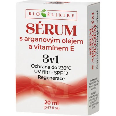 Bioélixire Sérum na vlasy Arganový olej a vitamín E 20 ml – Hledejceny.cz