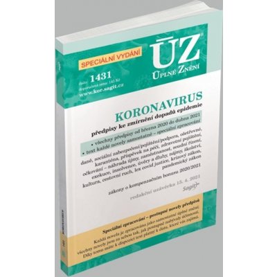 ÚZ 1431 Koronavirus - speciální vydání