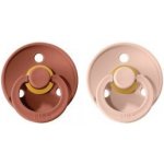 Bibs Boheme přírodní kaučuk 2ks woodchuck blush – Zboží Dáma