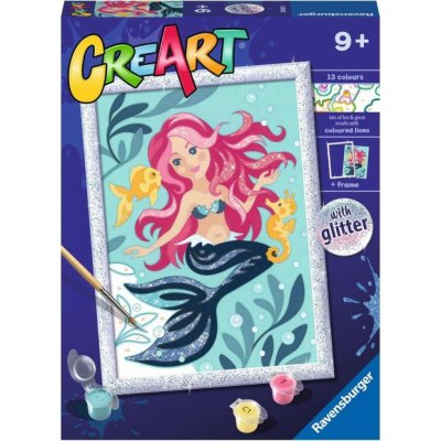 Ravensburger 236213 CreArt Okouzlující mořská panna – Hledejceny.cz