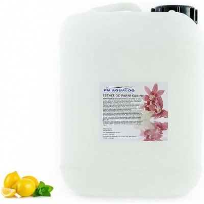 PM Aqualog esence do parních kabin citron-máta 812-005/D 5 l – Hledejceny.cz