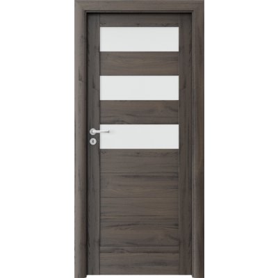 Porta Doors Verte Home C3 dub tmavý 80 cm pravé – Sleviste.cz