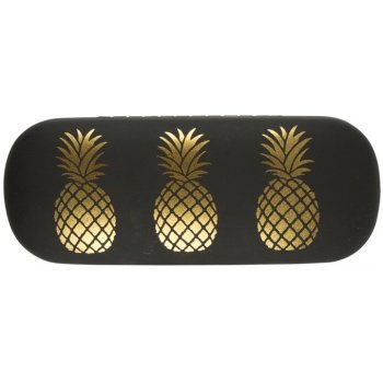 Pouzdro na brýle Gold Pineapple Sass & Belle - černá/bílá