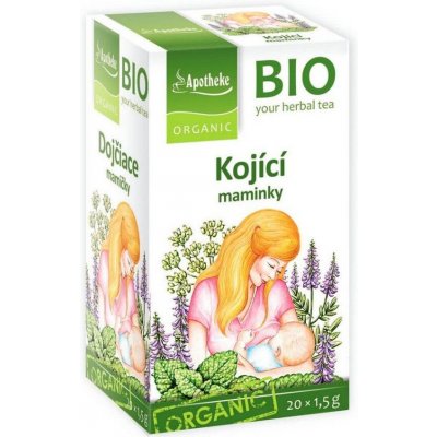 Apotheke Bio kojící matky čaj 20 x 1,5 g – Zboží Mobilmania