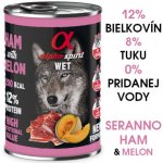 Alpha Spirit Wet Ham & Melon 400 g – Hledejceny.cz