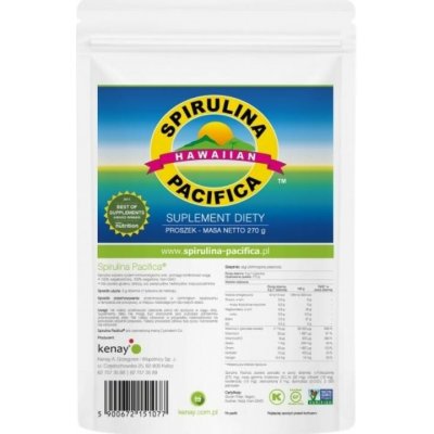 Kenay Spirulina pacifica prášek 270 g – Hledejceny.cz