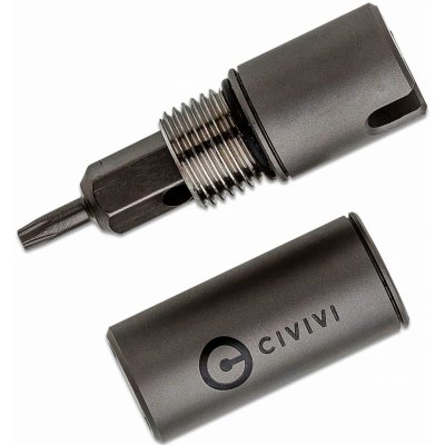 CIVIVI Key Bit T6/T8 Torx šroubovák na klíče (C20048-1) Gray Titanium