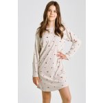 Taro noční košilka 3504 Adele šedá – Zboží Dáma