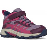 Merrell Moab Speed 2 Mid A/C WTRPF berry – Zboží Dáma