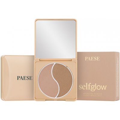 Paese, Bronzujúci púder Self Glow Pressed Bronzing Powder Light 6 g – Zbozi.Blesk.cz