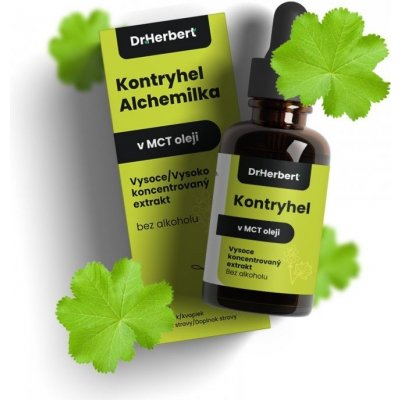 Dr. Herbert Přírodní bylinné kapky s Kontryhelovým extraktem v MCT oleji 10 ml – Hledejceny.cz