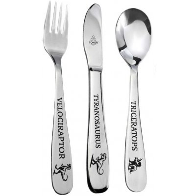 Dino sada příbor.dětský 6011 DBS 3 ks – Zboží Dáma