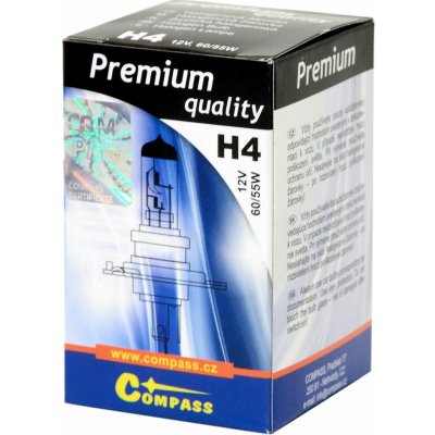 Compass Premium H4 P43t-38 12V 60/55W – Zboží Mobilmania