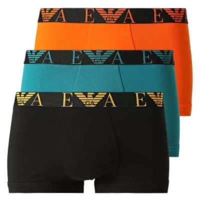 Emporio Armani 1113572F715 Boxer 3 Pack barevné – Zboží Mobilmania