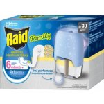 Raid Family elektrický odpařovač s tekutou náplní proti komárům, 30 nocí, 1+21 ml – Hledejceny.cz