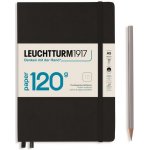 Leuchtturm1917 Edition Tečkovaný zápisník Medium A5 Black – Zboží Dáma