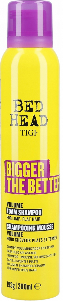 Tigi Bed Head Bigger The Better Foam Shampoo 200 ml