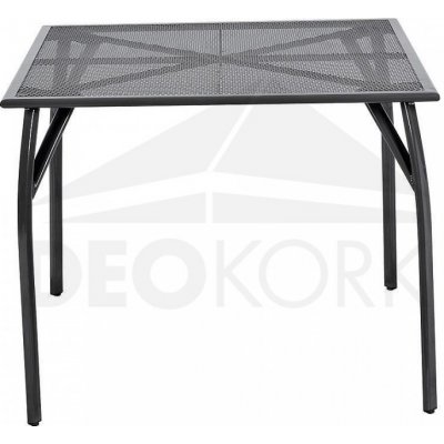 DEOKORK Kovový stůl EDEN 90x90 cm – Hledejceny.cz