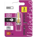 Emos LED žárovka JC 1,9W patice G4 na 12V Denní bílá – Hledejceny.cz