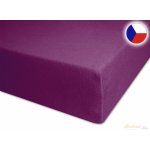 Brotex froté prostěradlo tmavě fialové 100x200 – Zboží Dáma