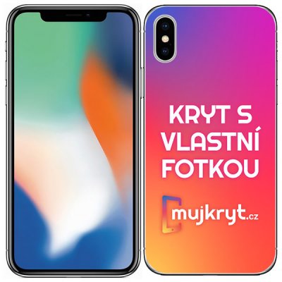 Pouzdro Mujkryt.cz Vlastní kryt Apple iPhone X s fotkou