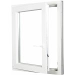 ALUPLAST Plastové okno jednokřídlo bílé 60x100 – Sleviste.cz