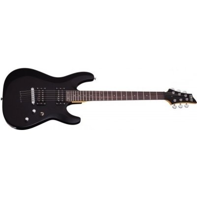 Schecter C-6 Deluxe Satin Black – Zboží Mobilmania