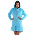 Vestis krátký župan Siena se zipem tyrkysová – Zboží Dáma