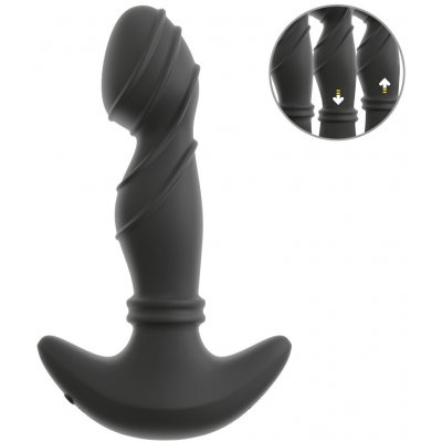 Anos Vibrating Prostate Plug with Moving Rings – Zboží Dáma