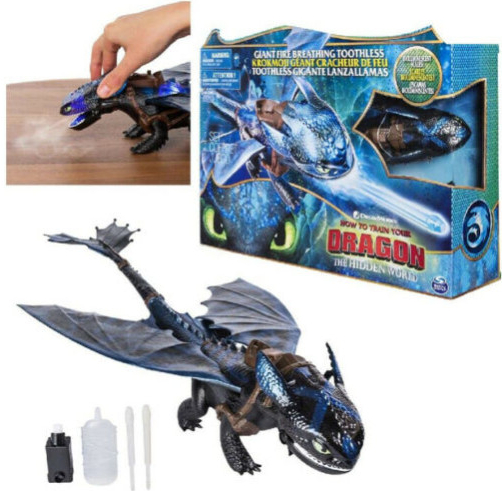 Toys How To Train Your Dragon Giant Fire Breathing Toothless od 1 189 Kč -  Heureka.cz