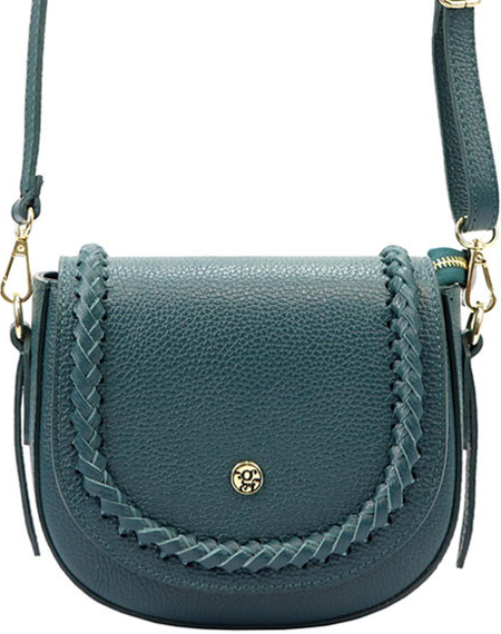 Gregorio Petrolejová elegantní crossbody kabelka L1703