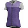Cyklistický dres Dotout Glory Women's Jersey Violet/Melange Light Grey