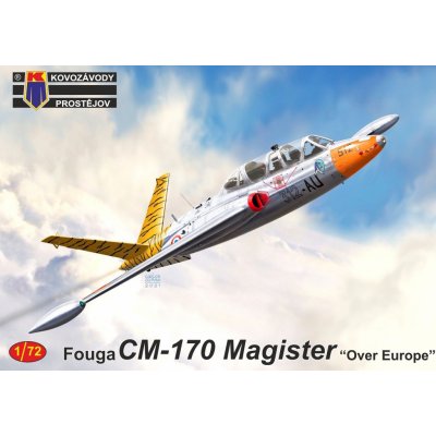 Kovozávody Prostějov Fouga CM-170 Magister Over Europe 1:72 – Hledejceny.cz