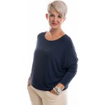 Italy fashion Úpletový top NEVADA Bílá – Zboží Dáma