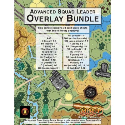 Multi-Man Publishing Advanced Squad Leader Overlay Bundle – Zboží Živě