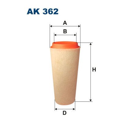 Vzduchový filtr FILTRON AK 362 – Hledejceny.cz