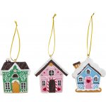 LIVARNO home Ozdoby na vánoční stromek, 3dílná sada perníková chaloupka – Zbozi.Blesk.cz