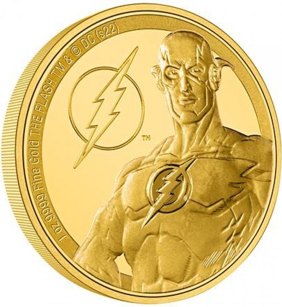 New Zealand Mint a sběratelské zlaté mince Zlatá mince Flash™ 1 Oz 2022  Classic Superheroes 2. PROOF 1 Oz | Srovnanicen.cz