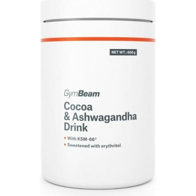 GymBeam Cocoa Ashwagandha Drink 600 g – Hledejceny.cz