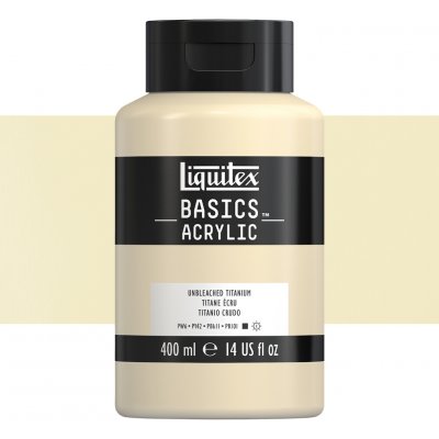 Liquitex Basics akrylová barva unbleached titanium 400 ml – Hledejceny.cz