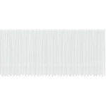 Záclona s záclonami Bílá 200 x 900 cm Polyester – Hledejceny.cz