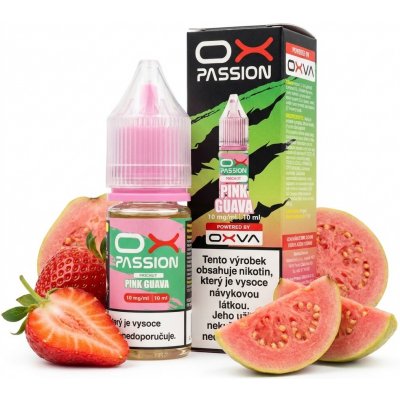 Oxva OX Passion Salts Pink Guava 10 ml 20 mg – Sleviste.cz