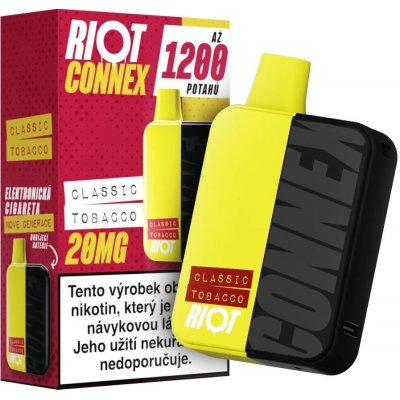 Riot Connex Kit Classic Tobacco 20 mg 1200 potáhnutí – Zboží Mobilmania