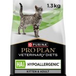 Pro Plan Veterinary Diets Feline HA Hypoallergenic 1,3 kg – Hledejceny.cz