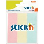 Záložky samolepicí, 76x25 mm, pastelové barvy, 3 x 50 ks – Hledejceny.cz