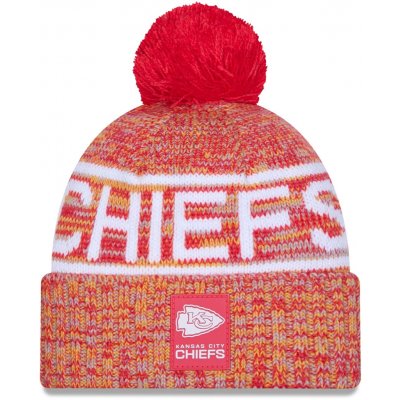New Era Pánská zimní čepice Kansas City Chiefs NFL 2025 Sideline Sport Knit – Hledejceny.cz