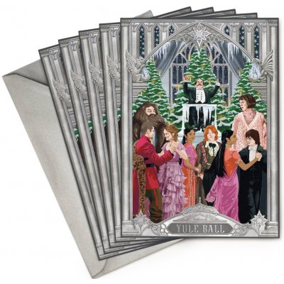 MinaLima Sada přáníček Harry Potter: Vánoční ples – Zboží Dáma